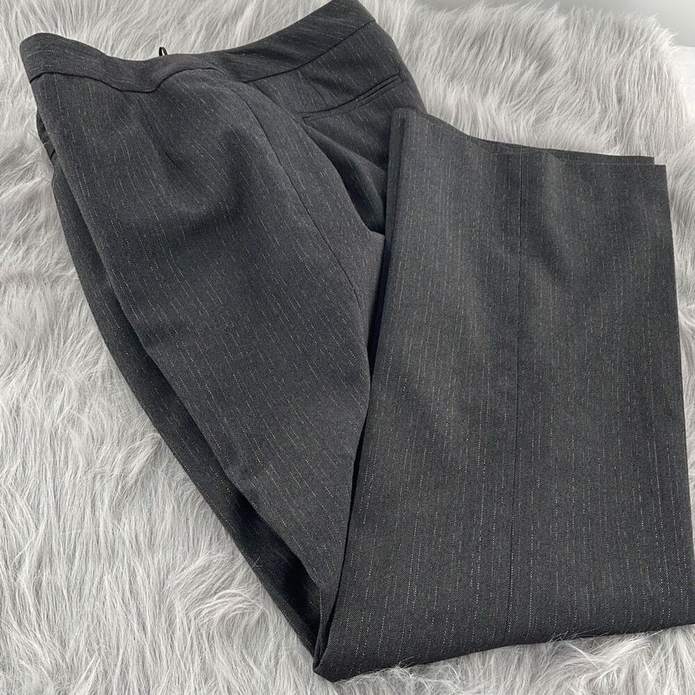 Signature by Larry Levine size 12 straight leg lined dress pants